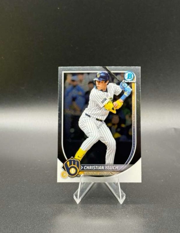 2025 Bowman Chrome - Christian Yelich, Christian Yelich #70