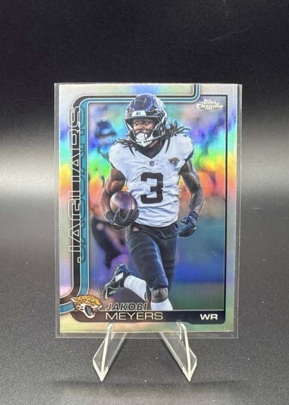 2025 Topps Chrome - Jakobi Meyers #176 Refractor