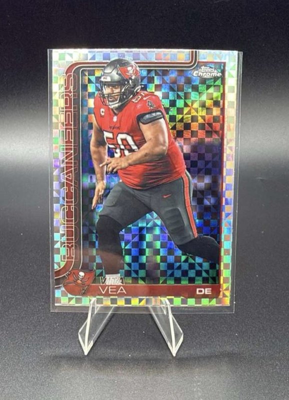 2025 Topps Chrome - Vita Vea #286 X-Fractor