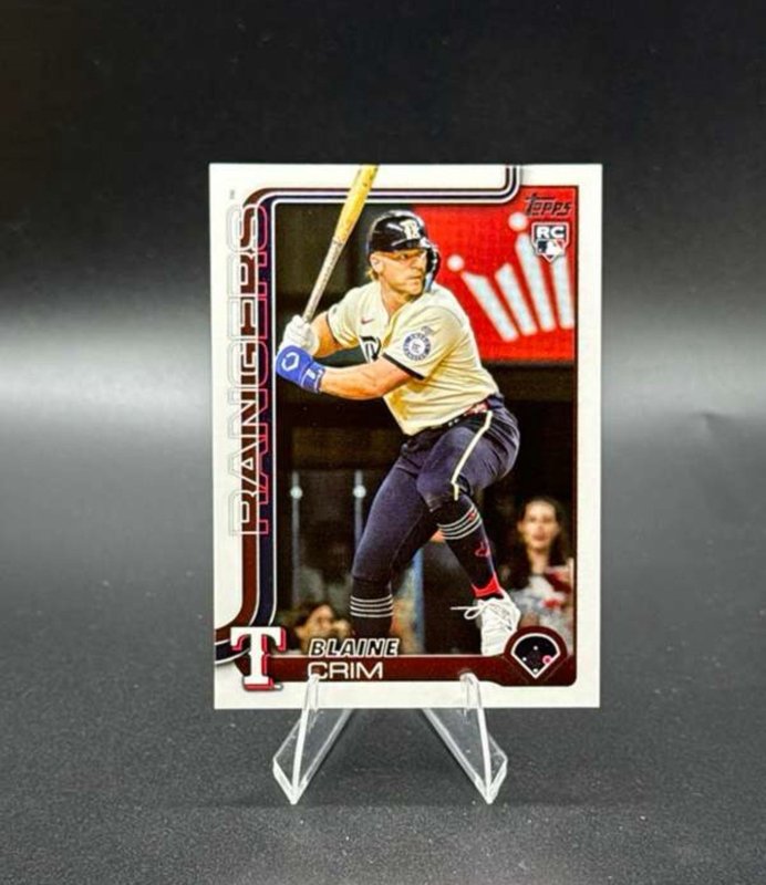 2025 Topps Update Series - Blaine Crim #US205 (RC)