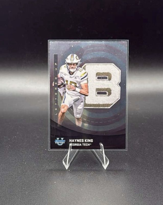 2025 Bowman University Chrome - Lettered Up! Haynes King #LU-13 (RC)