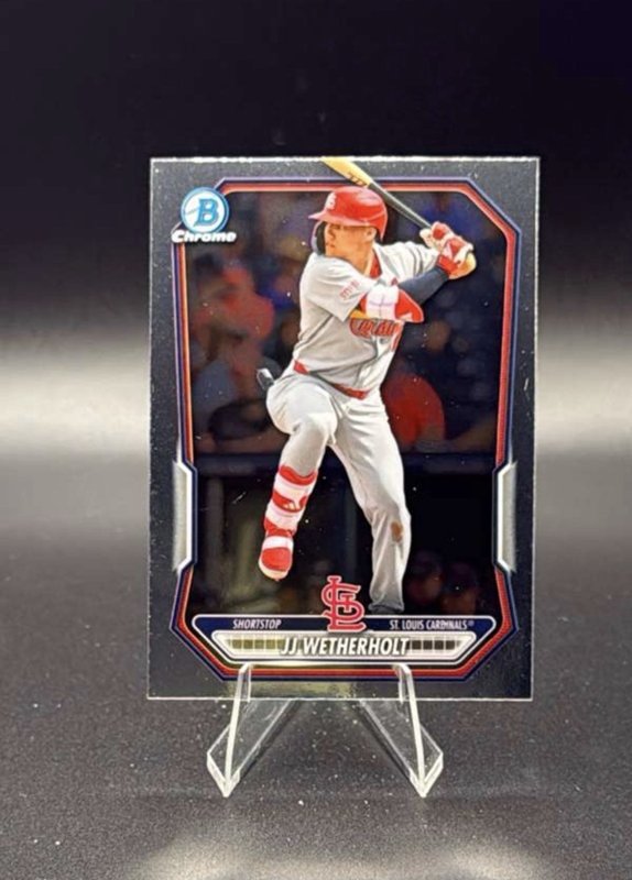 2026 Bowman #BCP-115 Chrome Prospects - JJ Wetherholt St. Louis Cardinals