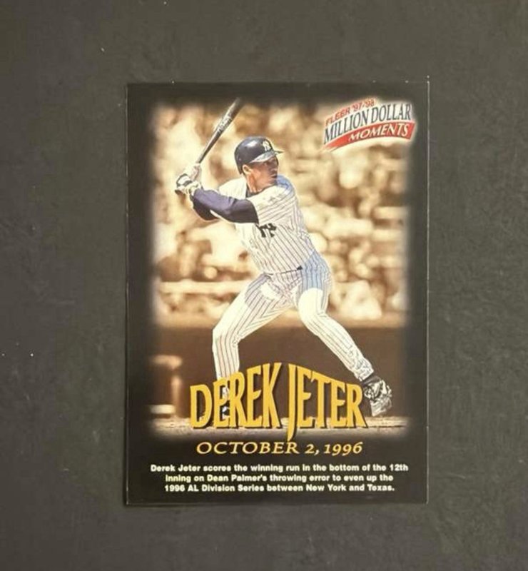 1997-98 Fleer Million Dollar Moments - Derek Jeter #2