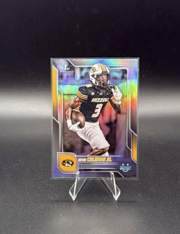 2025 Bowman University Chrome - Kevin Coleman Jr. #58 Refractor (RC)