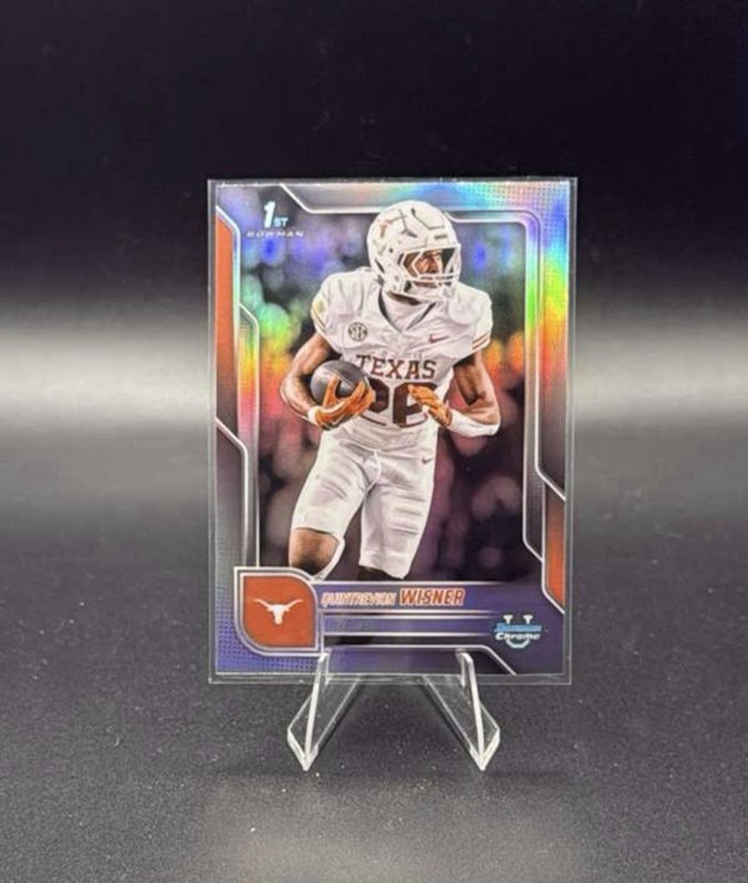 2025 Bowman University Chrome - Quintrevion Wisner #169 Refractor (RC)