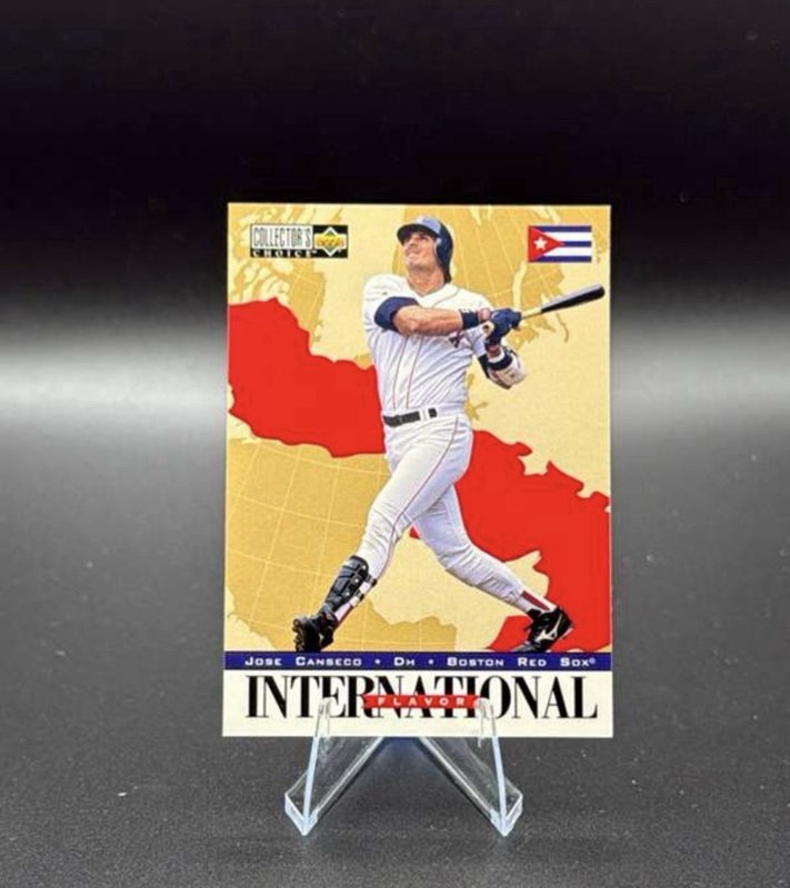 1996 Upper Deck Collector's Choice - International Flavor Jose Canseco #327