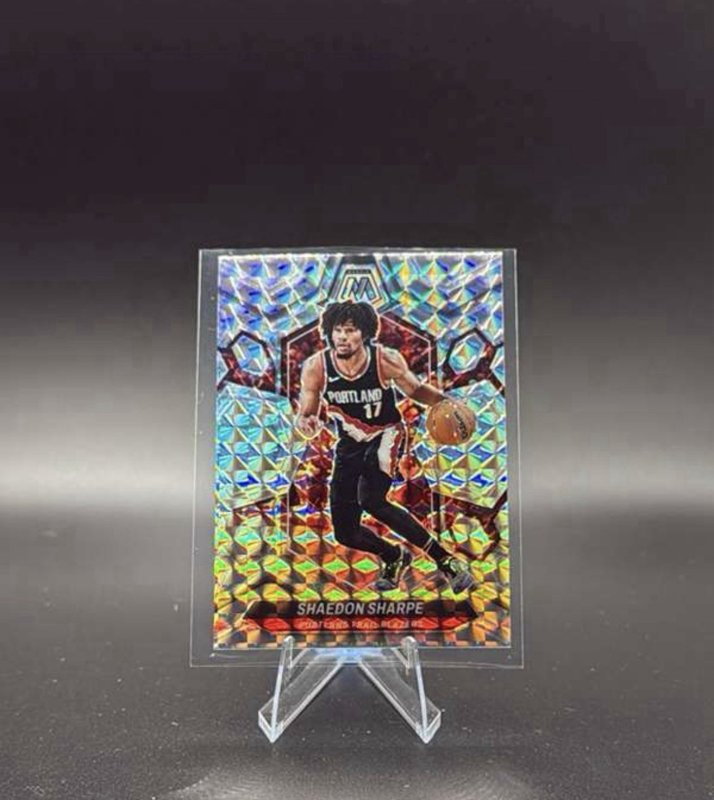 Shaedon Sharpe 2023-24 Panini Mosaic #177 Portland Trailblazers