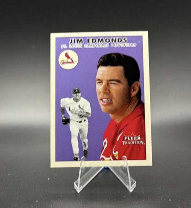 2000 Fleer Tradition Update Jim Edmonds #U55
