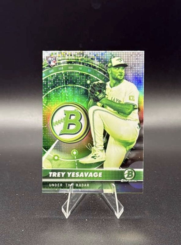2026 Bowman Chrome Trey Yesavage Under The Radar Rookie RC #UR-15 BLUE JAYS