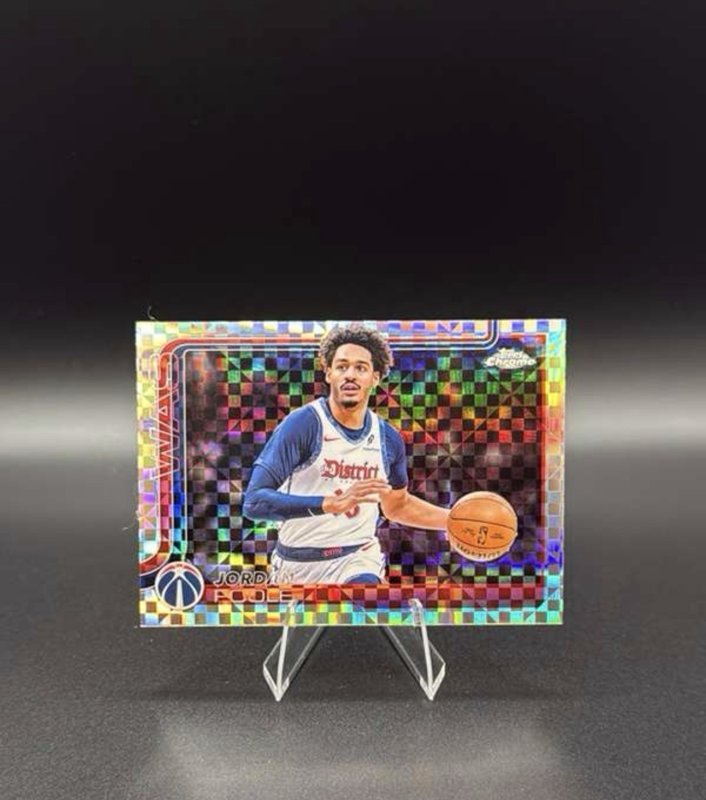 Jordan Poole 2025-26 Topps Chrome X-Fractor 207