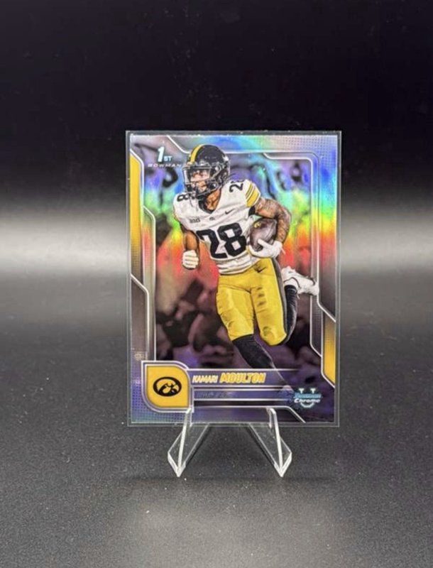 2025 Bowman University Chrome - Kamari Moulton #5 Refractor  (RC)
