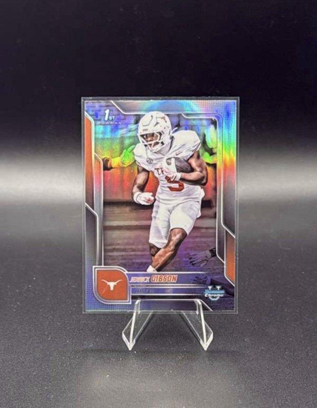 2025 Bowman University Chrome - Jerrick Gibson #12 Refractor (RC)