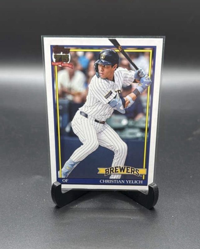 2026 Topps Series 1 - CHRISTIAN YELICH #T91-83 - 1991 Anniversary Brewers