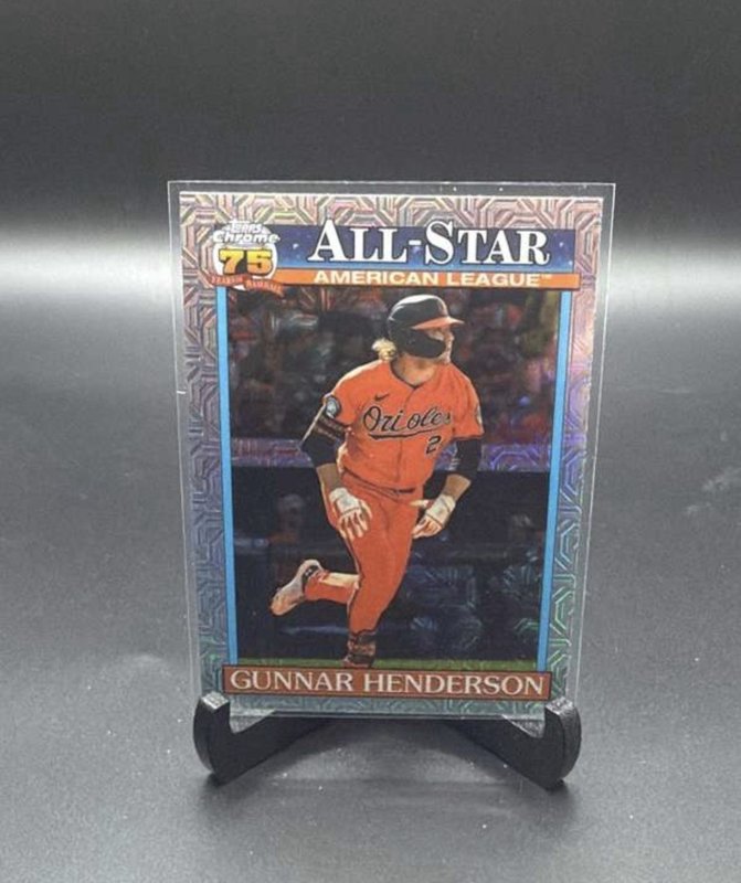 Gunnar Henderson 2026 Topps ‘91 Topps All-Star Silver Pack Chrome #91ASC-38 BAL