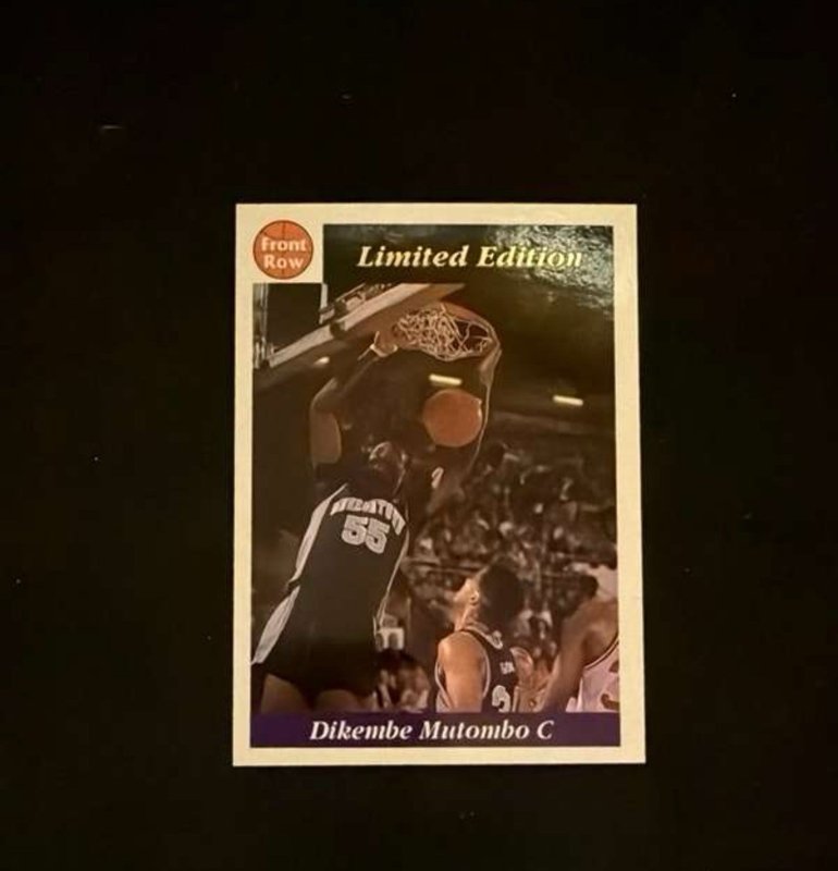 #7 Dikembe Mutombo 1991 Front Row Dikembe Mutombo