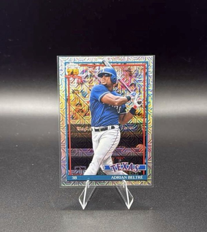 2026 Topps Series 1 Chrome Adrian Beltre MOJO No. 91C-1