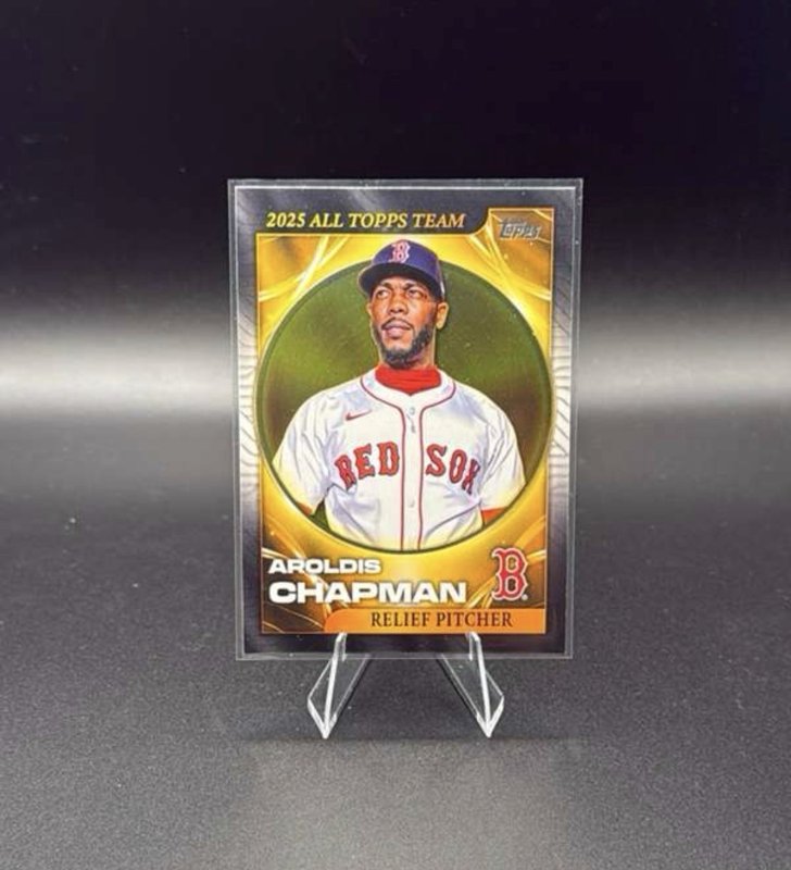 2026 Topps Series 1 Aroldis Chapman #ATT-12 All Topps Team Red Sox