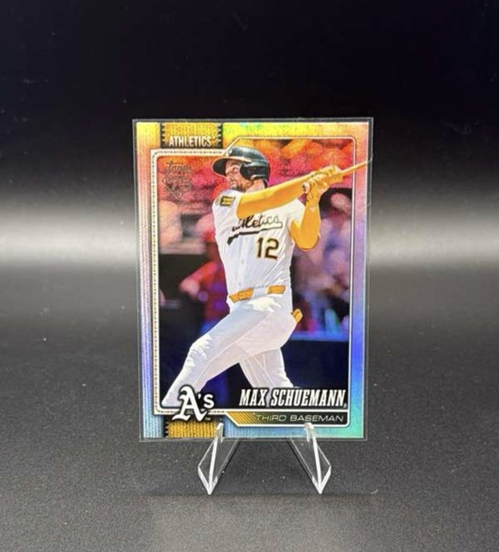 2026 Topps Series 1 #225 Max Schuemann Rainbow Foil