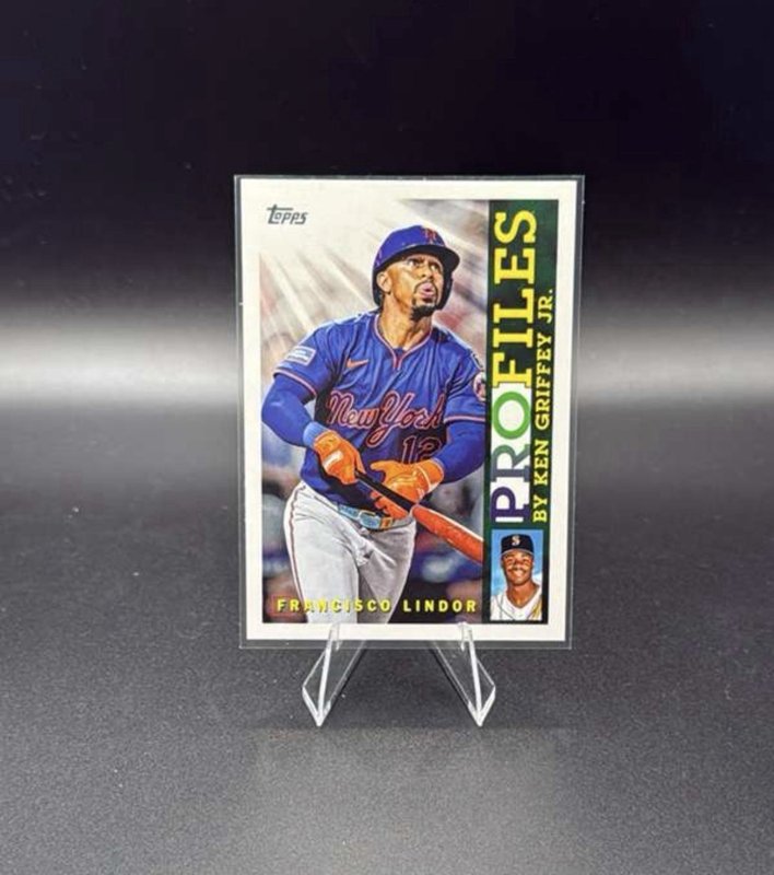 2026 Topps Series 1 TP-10 - Francisco Lindor Topps Profiles - Mets