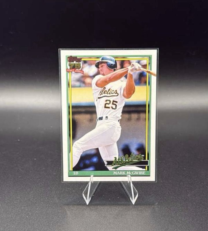 Topps 2026 Series 1 1991 Mark McGwire Oakland Athletics 75 Years  #131