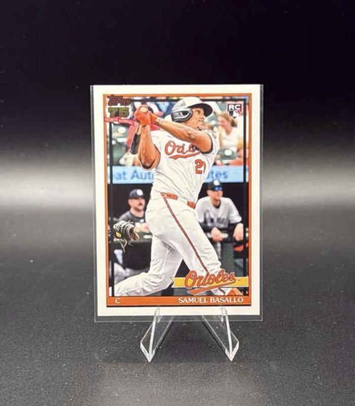 2026 Topps Series 1 - 1991 Topps Baseball Samuel Basallo #T91-20 (RC)