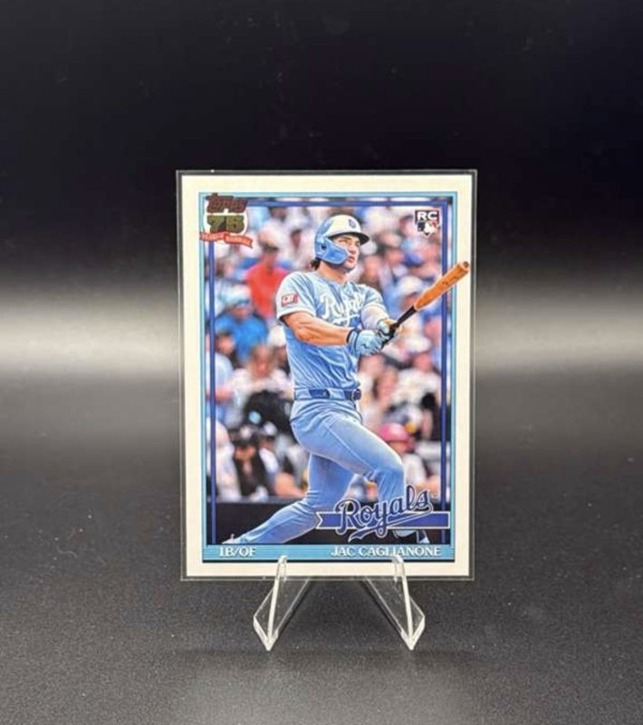 2026 Topps Series 1 - 1991 Topps Baseball Jac Caglianone #T91-42 (RC)