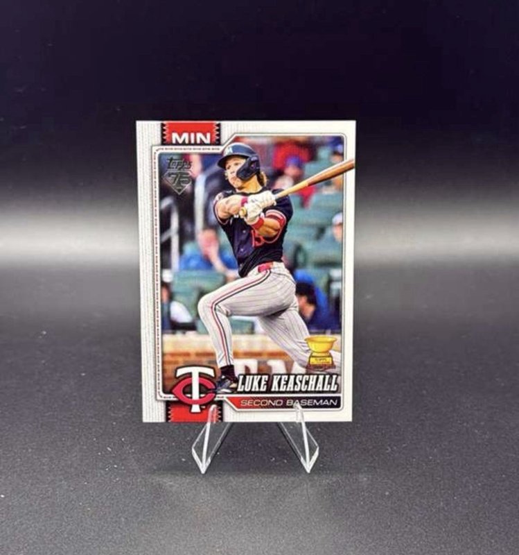 2026 Topps Series 1 Baseball #3 Luke Keaschall Twins Rookie Cup SN MLB