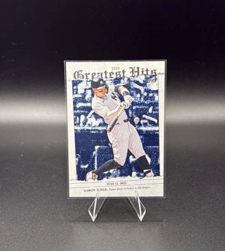 2026 Topps Series 1 Topps 2025 Greatest Hits Aaron Judge #GH-2 Yankees