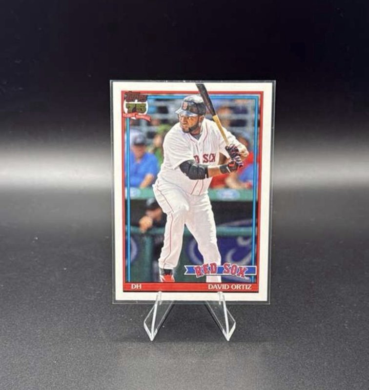 2026 Topps Series 1 1991 David Ortiz Red Sox
