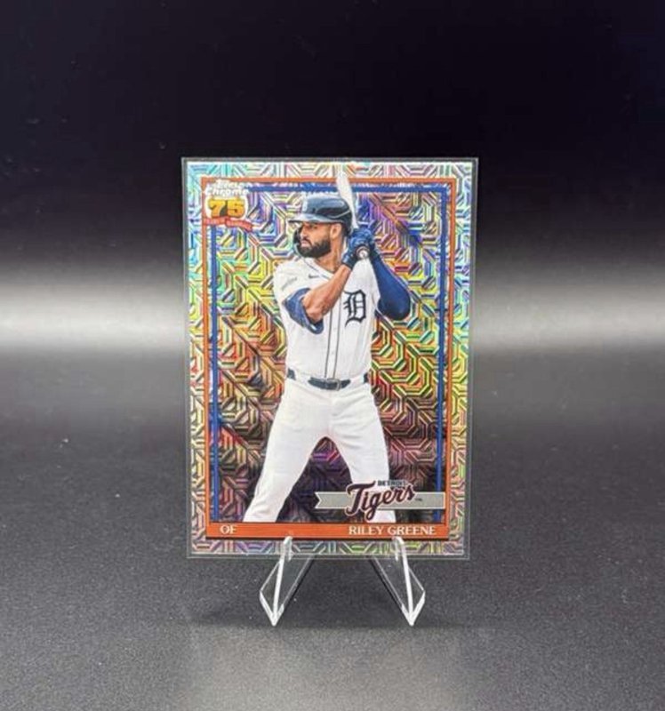 2026 Topps Series 1 1991 Topps Chrome Silver Pack 91C-4 Riley Greene - Detroit