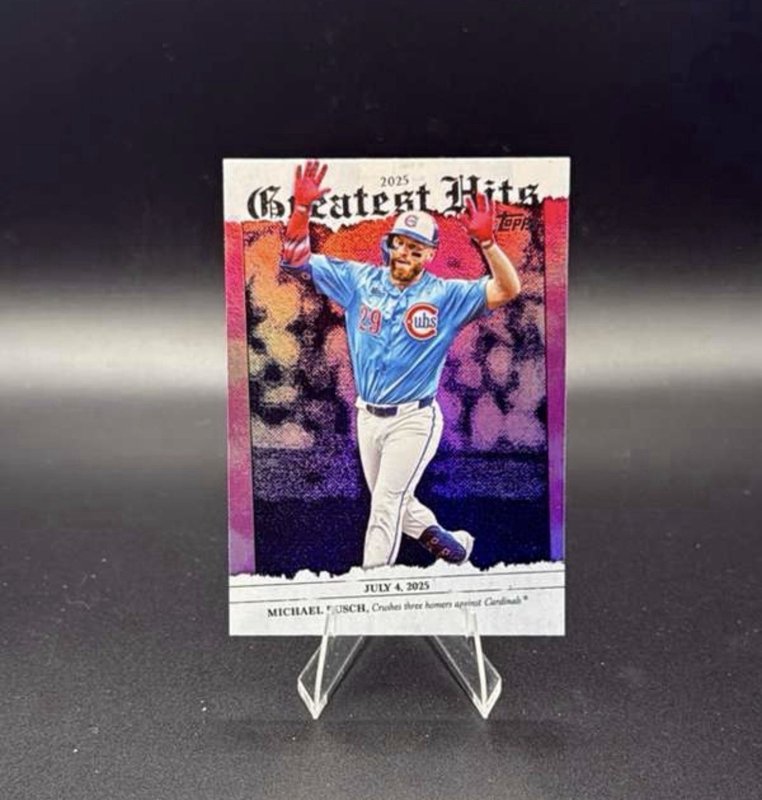 2026 Topps Series 1 - 2025 Greatest Hits Michael Busch #GH-27