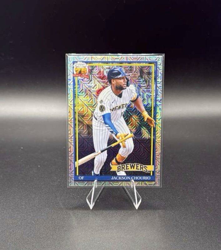 2026 TOPPS SERIES 1 SILVER PACK MOJO JACKSON CHOURIO BREWERS #91C-71