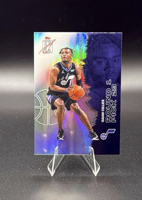 2025-26 Topps Signature Class Isaiah Collier Refractor #5