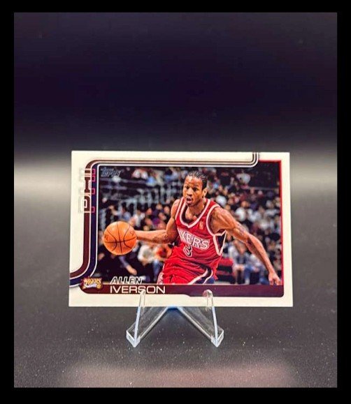 2025-26 topps 253 allen iverson