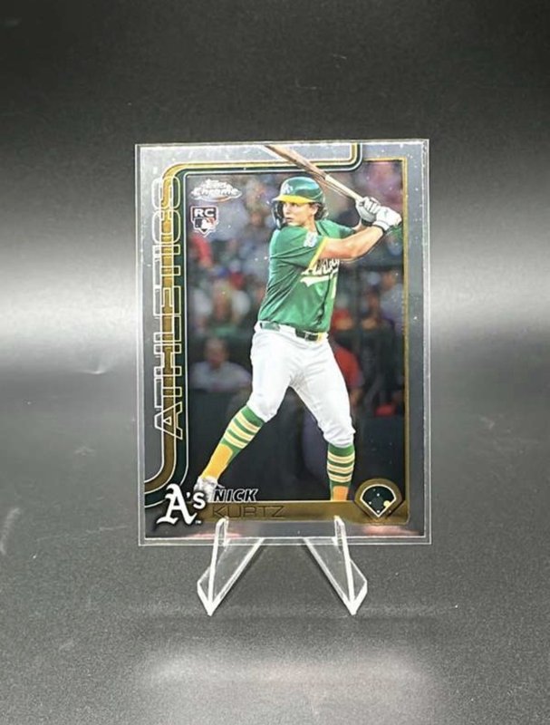 2025 Topps Chrome Update Series - Nick Kurtz #USC178 (RC)