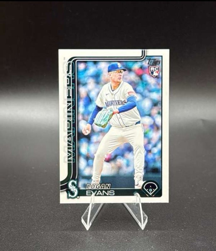 2025 Topps Update Series - Logan Evans #US302 (RC)