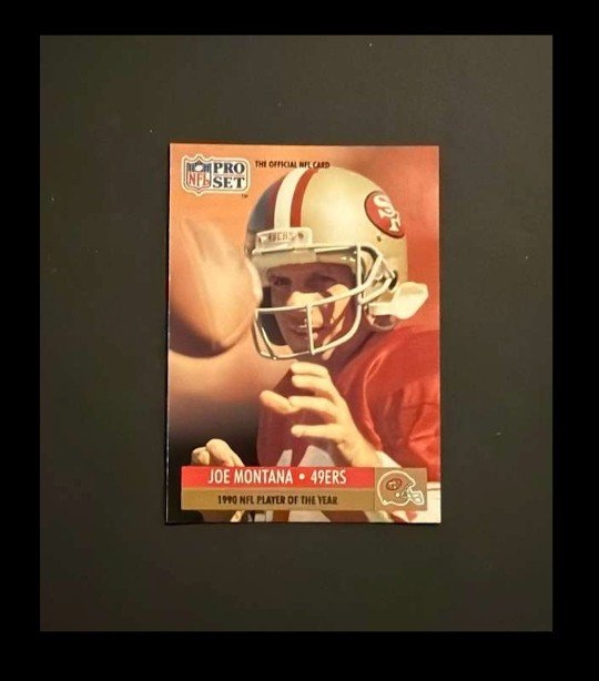 1991 Pro Set - Award Winner Joe Montana #3