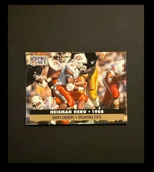 1991 Pro Set - Heisman Hero Barry Sanders #39