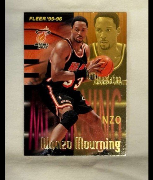 1995-96 Fleer - Alonzo Mourning #333