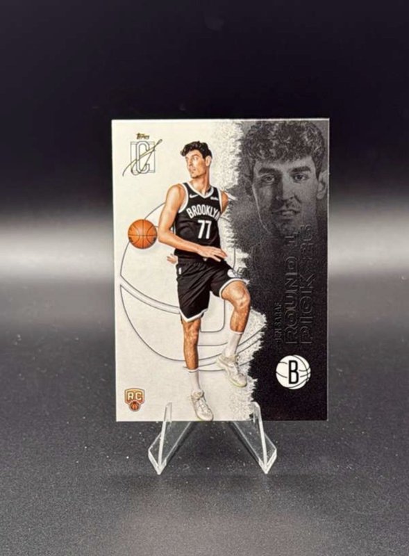 2025-26 Topps Signature Class Ben Saraf RC #122 Nets