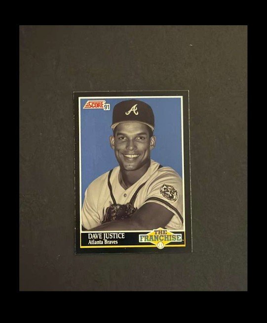 1991 Score - David Justice #861