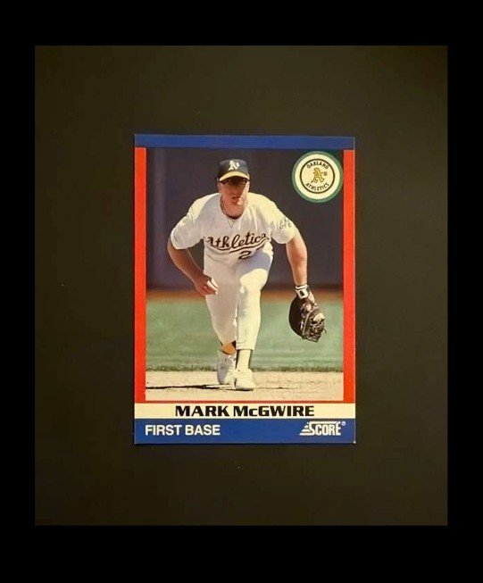1991 Score 100 Hottest Players - Mark McGwire #39