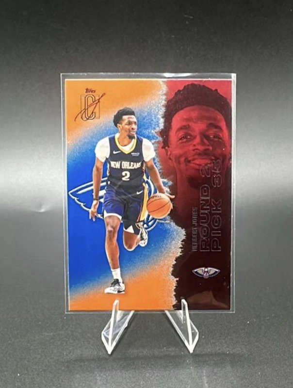Topps 2026 Topps Signature Class Derik Queen ROOKIE Orange & Blue #110 Pelicans