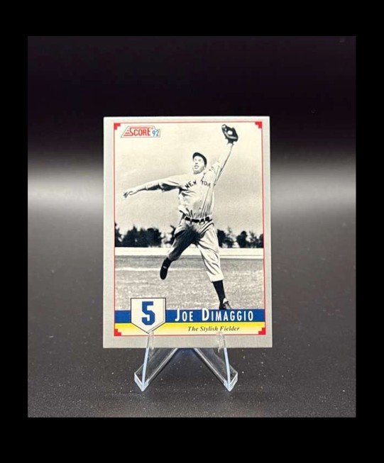 1992 Score Factory Inserts#B13a Joe DiMaggio