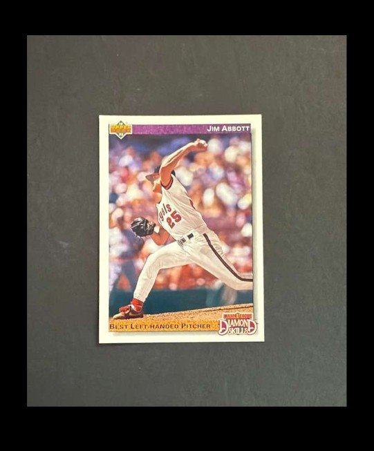 1992 Upper Deck - Diamond Skills Jim Abbott #642