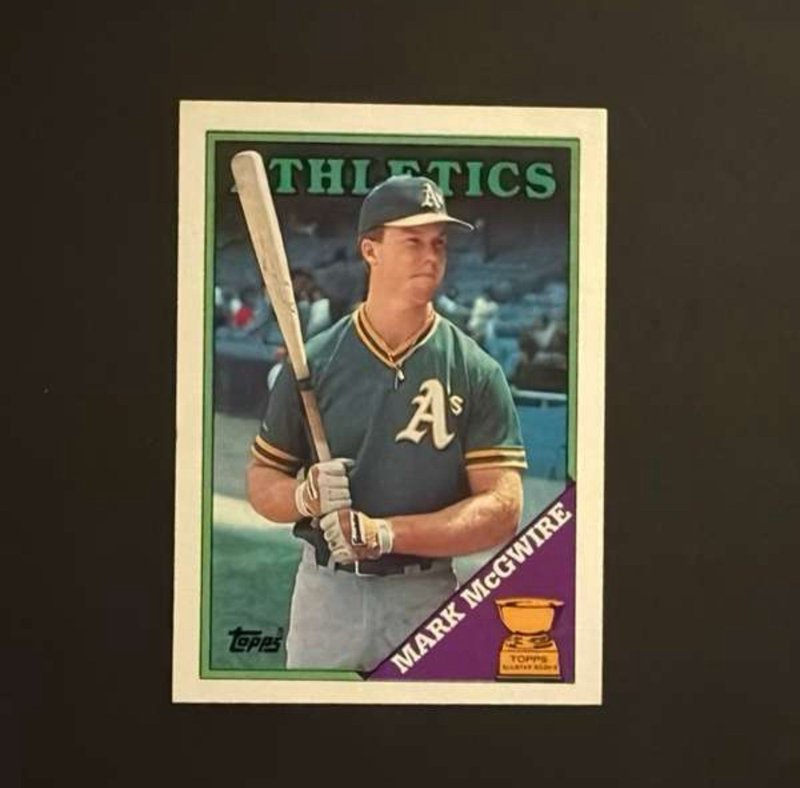 1988 Topps - Topps All-Star Rookie Mark McGwire #580