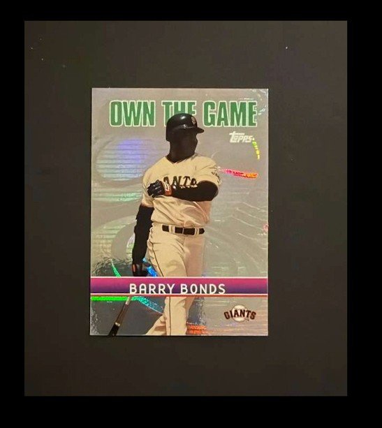 2002 Topps Own The Game Barry Bonds #OG17 NL Slugging Leader Insert San Francisc