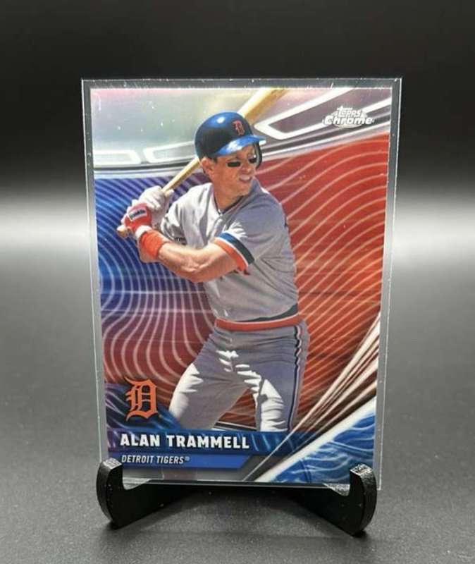 2026 Topps Chrome #RVA-19 Alan Trammell Chrome Rivals Away