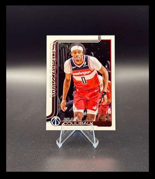2025-26 Topps #95 Bilal Coulibaly Washington Wizards