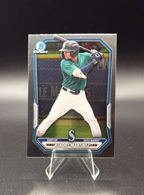 2026 Bowman CHROME Baseball Prospects BCP-89 Kendry Martinez, Seattle Mariners